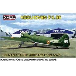 Koolhoven F.K. 56 Belgian Trainer Aircr. WWII - 1/72 kit