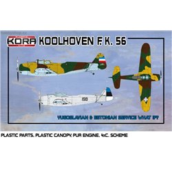 Koolhoven F.K. 56 Yugoslav.& Estonian Service - 1/72 kit