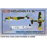 Koolhoven F.K. 56 Yugoslav.& Estonian Service - 1/72 kit