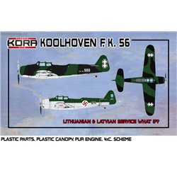 Koolhoven F.K. 56 Lithuanian&Latvian Service - 1/72 kit
