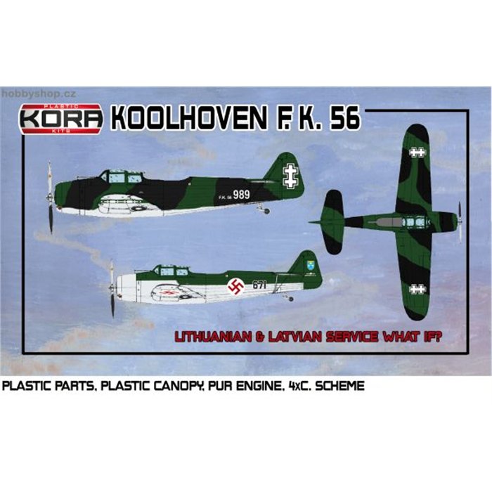 Koolhoven F.K. 56 Lithuanian&Latvian Service - 1/72 kit