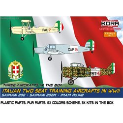 Italian 2-seat Training Planes WWII (3 kits) - 1/72 kit