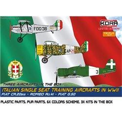 Italian 1-seat Training Planes WWII (3 kits) - 1/72 kit
