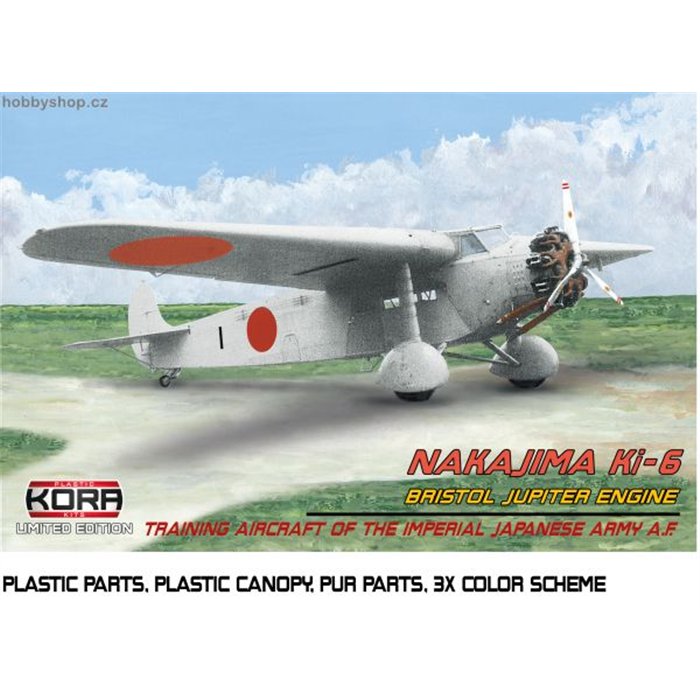 Nakajima Ki-6 Bristol Jupiter Engine - 1/72 kit
