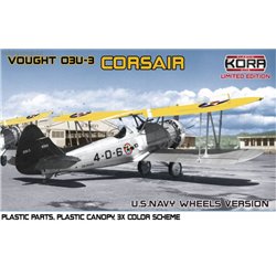 Vought O3U-3 Corsair US NAVY wheel version - 1/72 kit