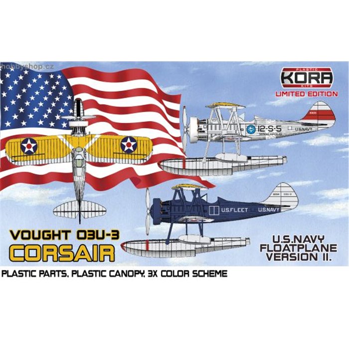 Vought O3U-3 Corsair FLOATPLANE version II. - 1/72 kit