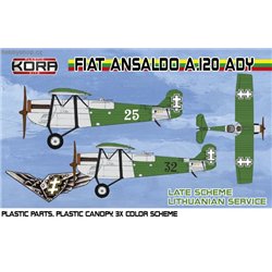 Ansaldo A.120 ADY Lithuanian Late scheme - 1/72 kit