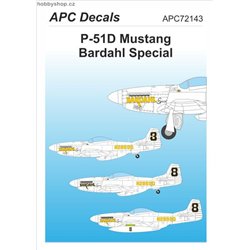 P-51D Bardahl Special - 1/72 decal