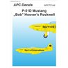P-51D "Bob" Hoover Rockwell l - 1/72 decal