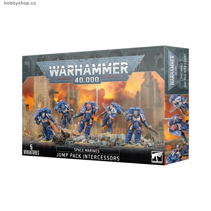Space Marine Assault Intercessors with Jump Pack