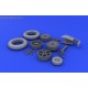 Bf 109E wheels - 1/32 update set