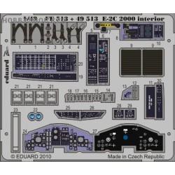 E-2C 2000 interior S.A. - Painted 1/48 PE set