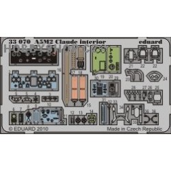 A5M2 Claude interior S.A. - Painted 1/32 ZOOM PE set