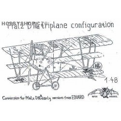 Pfalz D.IIIa Dreidecker Conversion - 1/48 resin kit