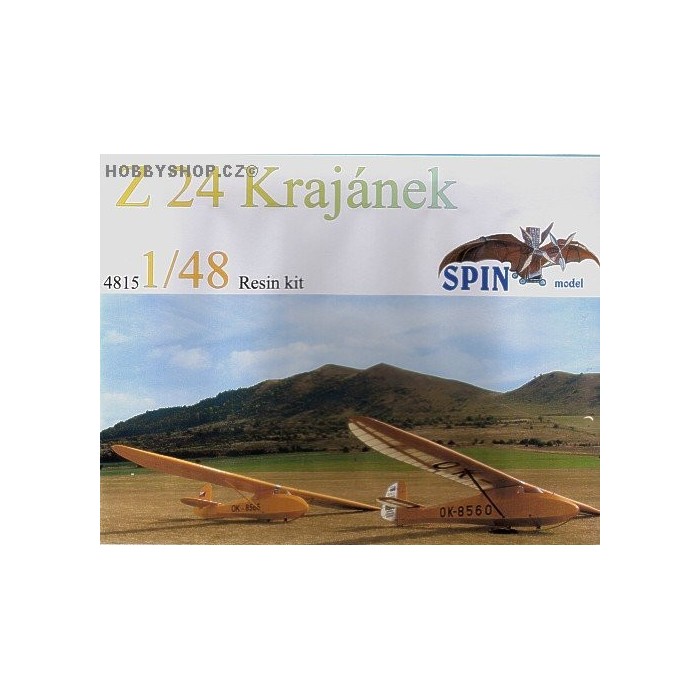Zlin Z-24 Krajanek - 1/48 resin kit
