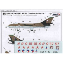 Su-7BKL Fitter Warsaw Pact - 1/72 decal