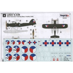 Letov S-328 Czech & Slovak A. F. - 1/72 decal