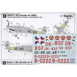 Avia C-2B (Arado Ar 96B) - 1/72 decal