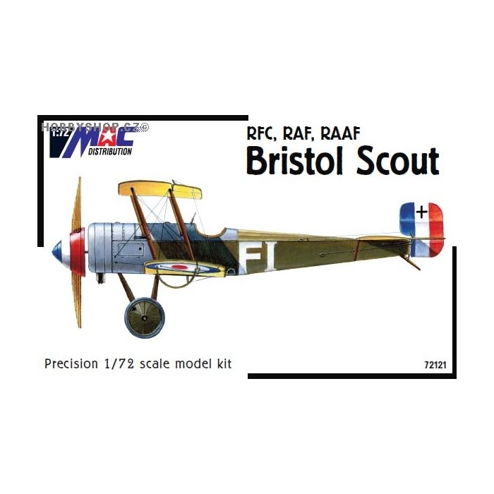 Bristol Scout 'RFC, RAF, RAAF' - 1/72 kit