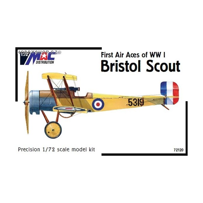 Bristol Scout 'First Air Aces of WWI' - 1/72 kit