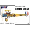 Bristol Scout 'First Air Aces of WWI' - 1/72 kit
