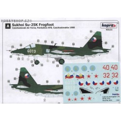 Su-25K Frogfoot - 1/72 decal