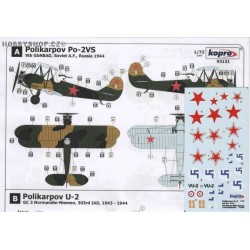 Polikarpov Po-2/U-2 - 1/72 decals