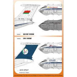 Il-76 Candid Military Versions - 1/144 decal