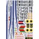 Il-76 Candid Military Versions - 1/144 decal