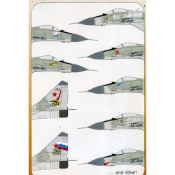 MiG-29 (9-12) Fulcrum A - 1/72 decal