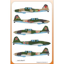 Il-2/Il-2m3 Sturmovik - 1/72 decal