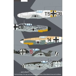 Messerschmitt Bf 109F/G Reco Fighters - 1/72 decal