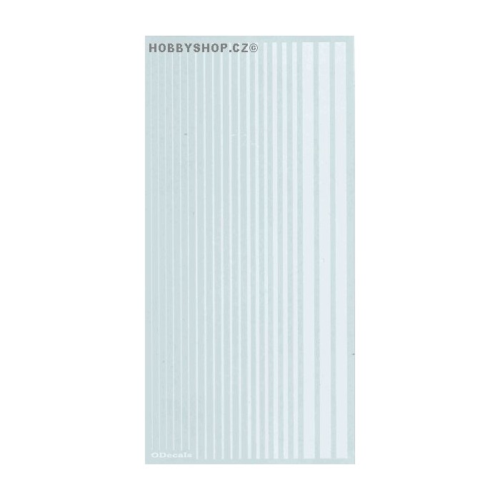 Insignia White (F.S.37875) Slim Strips