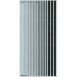 Black (F.S.17038) Slim Strips