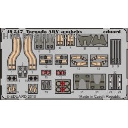 Tornado ADV seatbelts - 1/48 PE set