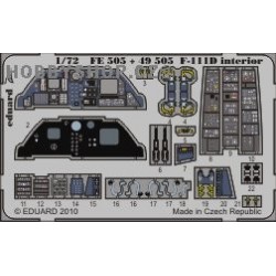 F-111D interior S.A. - 1/48 ZOOM PE set