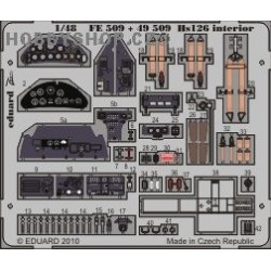 Hs 126 interior S.A. - 1/48 ZOOM PE set