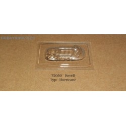 Hurricane - 1/72 vacu canopy