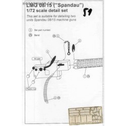 LMG 08/15 Spandau - 1/72 PE set