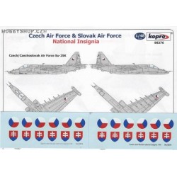 Czech & Slovak Nat. Insignia - 1/48 decal