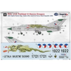 MiG-21R Recce Dragon - 1/48 decal