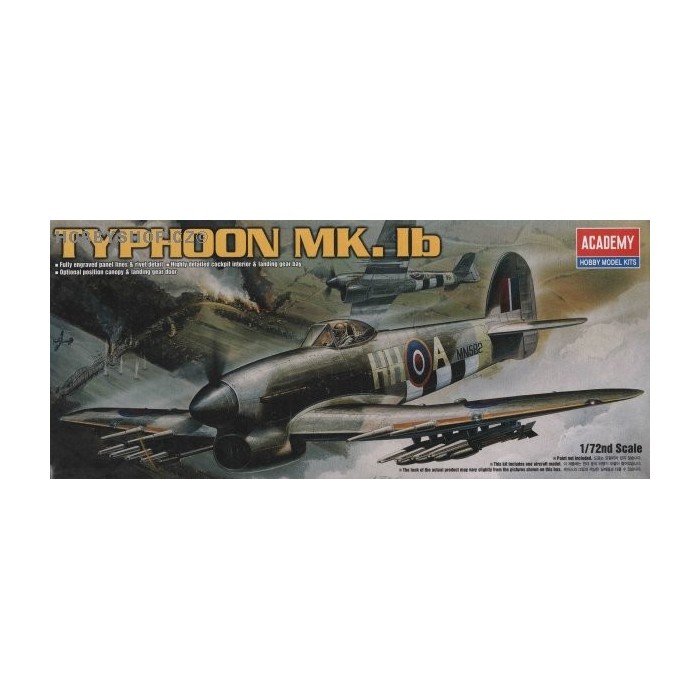 Hawker Typhoon Mk.Ib - 1/72 kit