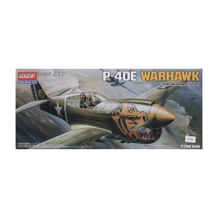 P-40E Warhawk - 1/72 kit