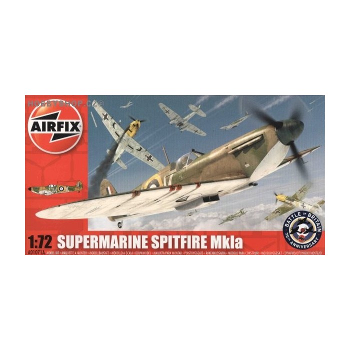 Supermarine Spitfire Mk.Ia - 1/72 kit