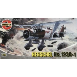 Henschel Hs 123A-1 - 1/72 kit