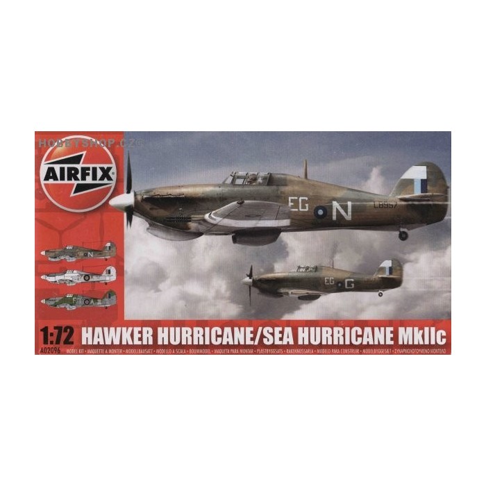 Hawker Sea Hurricane/Hurricane Mk.IIC - 1/72 kit
