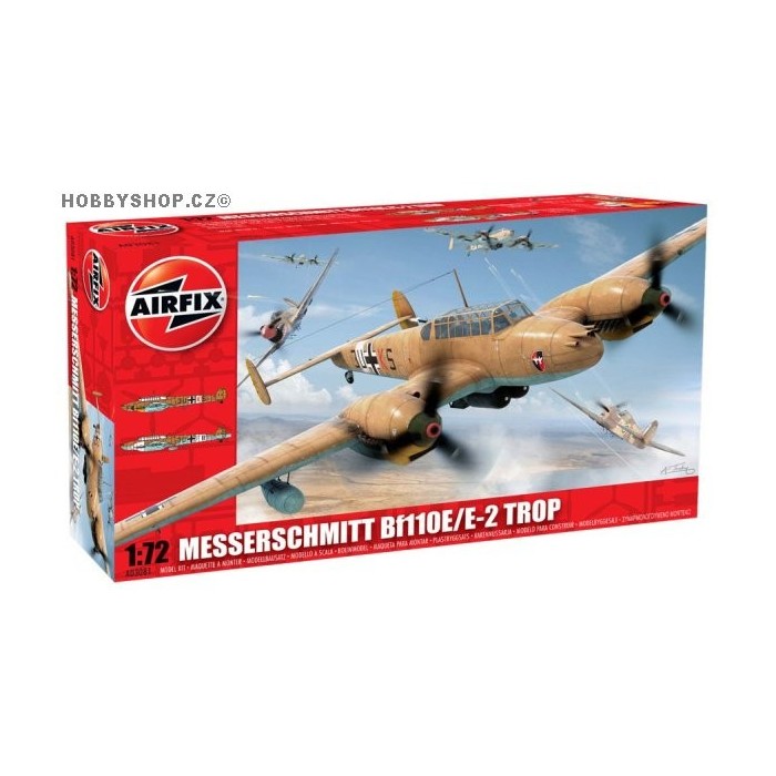 Bf 110E - 1/72 kit