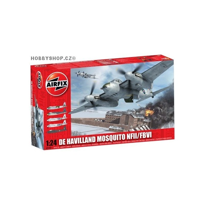 DH Mosquito NF2/FB6/NF30 - 1/24 kit