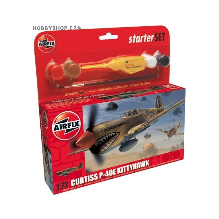 P-40 Kittyhawk Gift Set - 1/72 kit