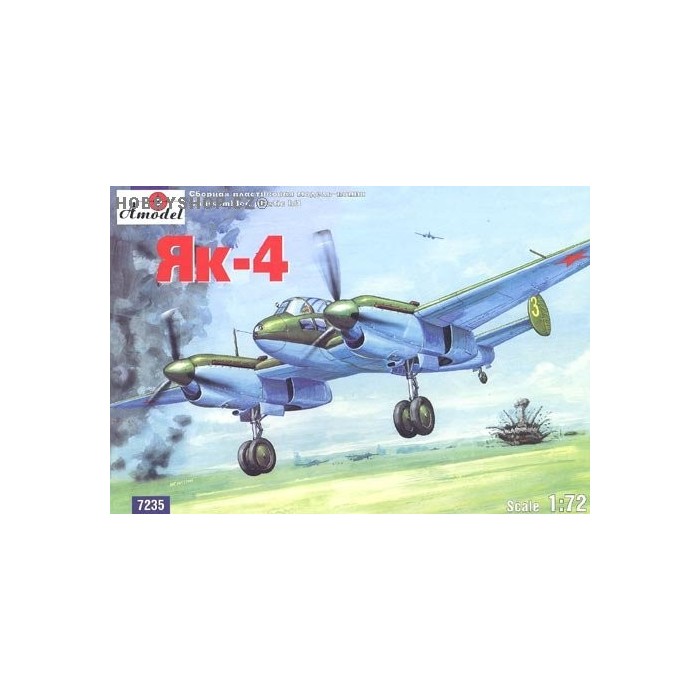 Yak-4 - 1/72 kit